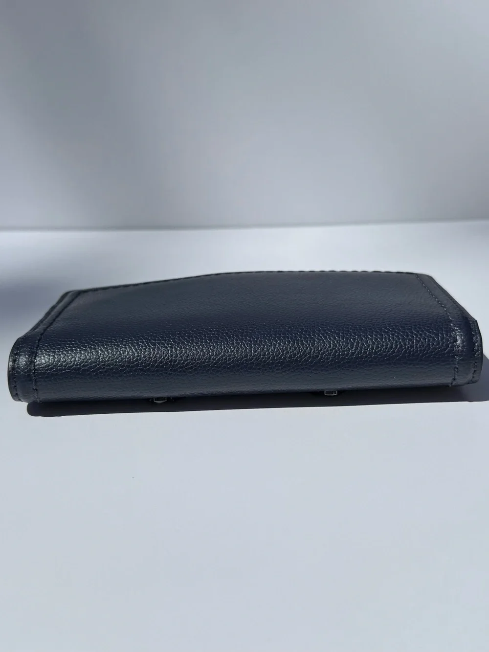 Kate Spade New York Navy Leather Embellished Continental Wallet